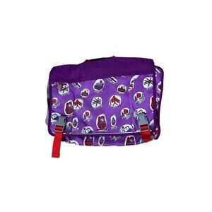 Lands End Kids Laptop Messenger Bag Purple  Adjustable Shoulder Strap